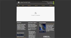 Desktop Screenshot of lightkinetics.com